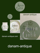 Royal Copenhagen Grüner Fischteller Nr. 919/1710 mit Perca Fluviatilis