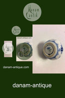 Royal Copenhagen Blue Fluted Half Lace Salt Shaker 712