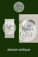 Royal Copenhagen Blauer kannelierter Salzstreuer Nr. 706