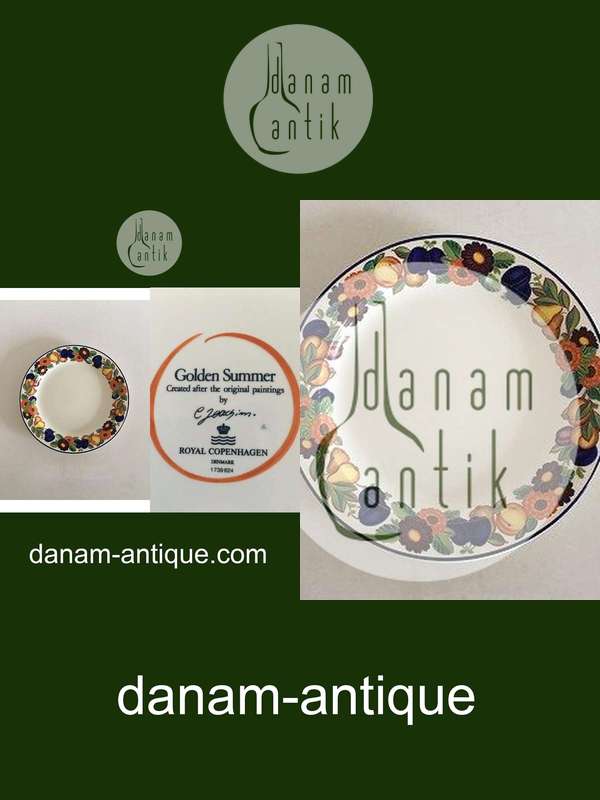 ロイヤルコペンハーゲン「ゴールデンサマー」ランチ/ディナープレート