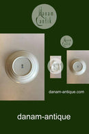 Royal Copenhagen White Magnolia with Embossed Bisque Flowers Lunch Plate No 622