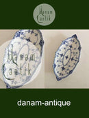 Royal Copenhagen Blue Fluted Half Laced Oval Asiet no. 613