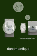 Royal Copenhagen Blue Fluted Red Ruby/Pink with Gold Edge Half Lace Plate No 2/577