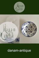 Royal Copenhagen Blue Fluted Half Lace Deep Plate No 569