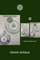 Royal Copenhagen Blue Fluted Half Lace Tea Cup and Saucer No. 525