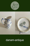 Royal Copenhagen Musselmalet Halvblonde Flødekande No 523