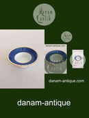 ロイヤルコペンハーゲン ライゼルンド ダークブルー キャンドルホルダー No 519