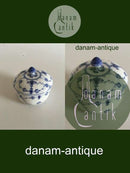 Royal Copenhagen Blue Fluted Plain Sugar Jar with Lid No 240