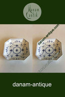 Royal Copenhagen Blue Fluted Plain Square Bowl No 231