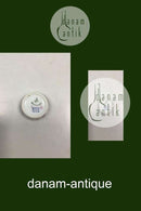 Royal Copenhagen Blauer kannelierter Salzstreuer Nr. 2/199