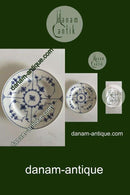 Royal Copenhagen Musselmalet Riflet Desserttallerken No. 179