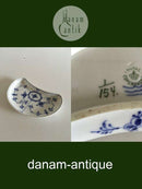 Royal Copenhagen Musselmalet Riflet Halvmåne Asiet No 154