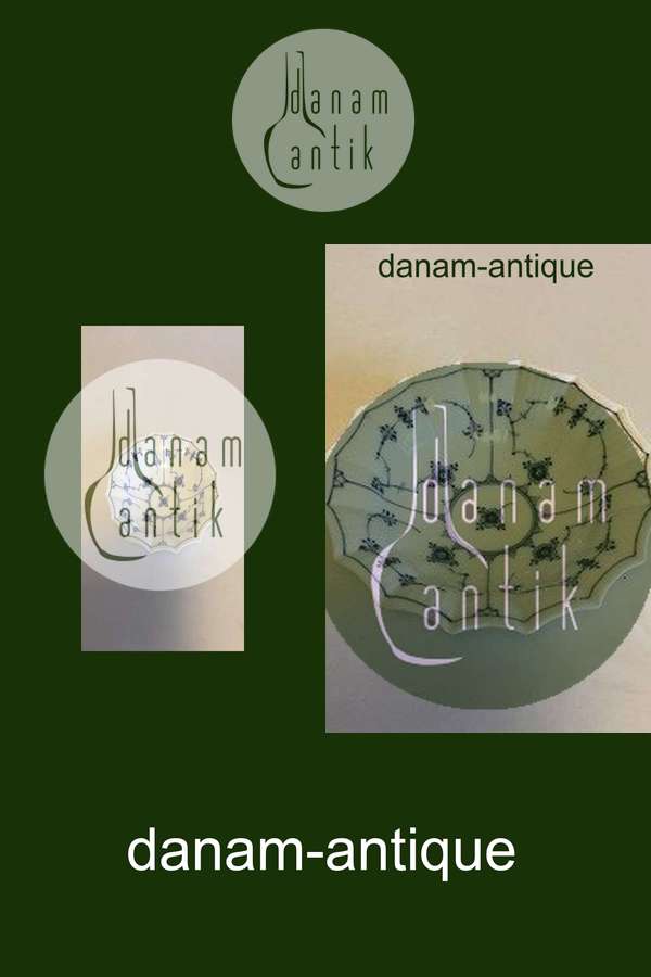 Royal Copenhagen Musselmalet Riflet Kantet skål No. 141