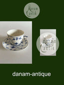 ロイヤルコペンハーゲン ブルーフルーテッド コーヒーカップ＆ソーサー No 93