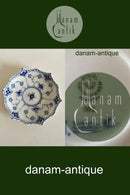 ロイヤルコペンハーゲン ブルーフルーテッドフルレースソーサー / プレート No 082