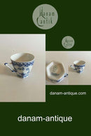 ロイヤルコペンハーゲン ブルーフルーテッド ヘキサゴナル コーヒーカップ No 069