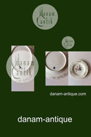 ロイヤルコペンハーゲン サクソンフラワー ディナー/フルーツプレート（リム透かし彫り）ラグジュアリーモデル。