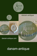 Royal Copenhagen Tradition Hvid Halvblonde m. Guld Bladformet fad No 548