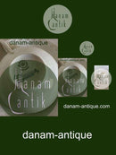 Royal Copenhagen Tradition Hvid Halvblonde m. Guld Tekop og Underkop No. 525