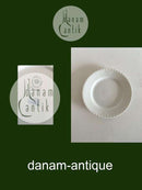 ロイヤルコペンハーゲン ホワイトハーフレースサイドプレート