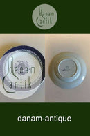 Royal Copenhagen Blå Tranquebar Kagetallerken No 1842