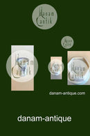 Royal Copenhagen/Aluminia Blå Tranquebar Vase No 3049/1239