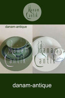 Royal Copenhagen Blå Tranquebar Lille Thekop med underkop No 1190/070