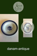 Royal Copenhagen Blå Tranquebar Dyb Tallerken No 950