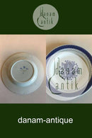 Royal Copenhagen/Aluminia Blå Tranquebar Sildetallerken  No 11/945