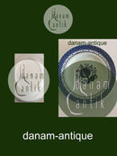 Royal Copenhagen / Aluminia Blau Tranquebar Teller Nr. 944