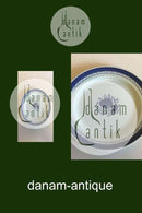 Royal Copenhagen Blå Tranquebar Rundt Fad No. 933