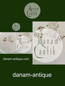 Royal Copenhagen Brun Tranquebar Dyb Tallerken No 947