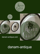 Royal Copenhagen Brown Tranquebar Oval Serving Platter, Large No 929