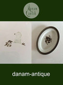 ロイヤルコペンハーゲン ブラウン トランクバー オーバルディッシュ（小） No 927