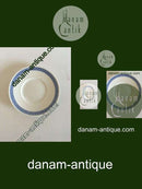 Royal Copenhagen Blauer Fächer-Seitenteller Nr. 11522