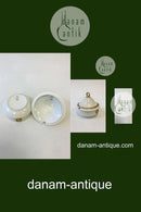 ロイヤルコペンハーゲン ゴールドファンボウル（蓋付） No 11534