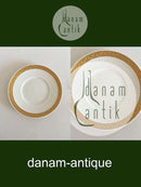 Royal Copenhagen Guld Vifte Desserttallerken No 414/11522