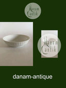 Royal Copenhagen Hvid Vifte Skål No. 11526