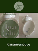 Royal Copenhagen Hvid Vifte Sukkerskål No. 161