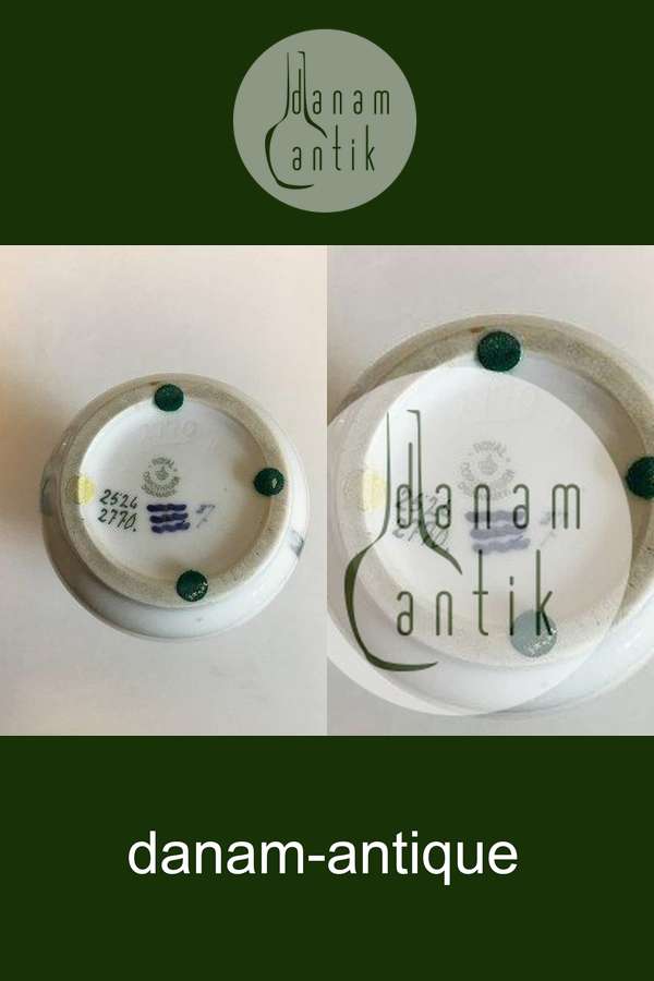 Royal Copenhagen Art Nouveau vase No 2526/2770 PMN