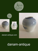 Royal Copenhagen vase with landscape motif No 2316/35A