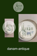 Royal Copenhagen Art Nouveau Vase med blonster og sommerfugl No  2301 / 235