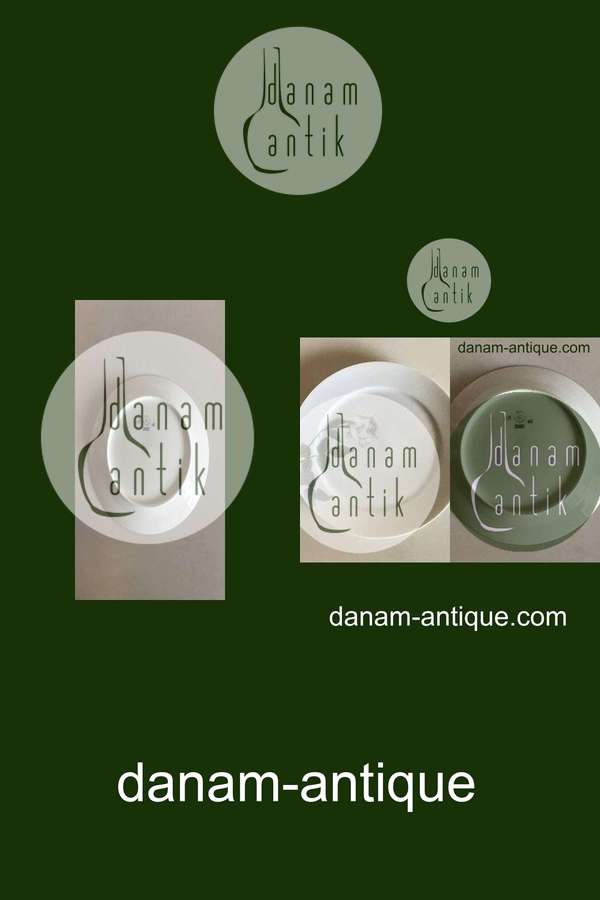 Royal Copenhagen Art Nouveau Frokosttallerken No 160