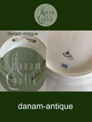 Royal Copenhagen No 118 Side Dish w. Golden Peacock Feather Ornament