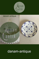 Royal Copenhagen Musselmalet Helblonde Frokosttallerken med guld No 1091