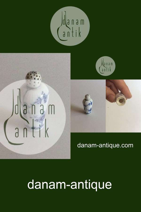 Royal Copenhagen Musselmalet Riflet Peberbøsse No. 439