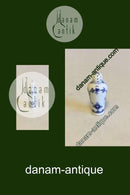 Royal Copenhagen Musselmalet Riflet Kurvert Salt/Peberbøsse No 439