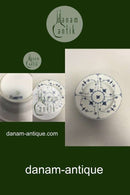 Royal Copenhagen Musselmalet Riflet "Hotelporcelæn" Dyb Tallerken No 326