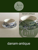 Royal Copenhagen Musselmalet Riflet Tekop og Underkop No 315