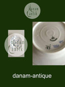 Royal Copenhagen Blauer kannelierter Teller Nr. 182